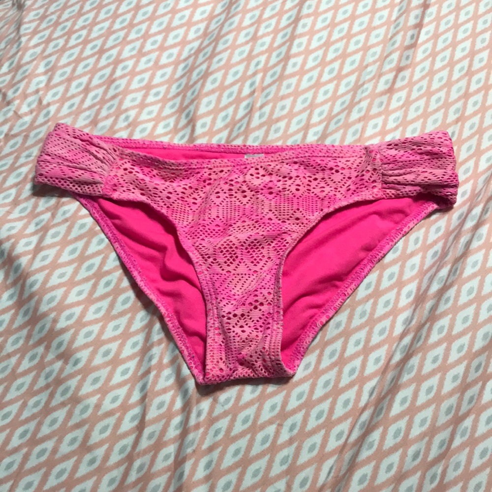 Pink bottom swimsuit